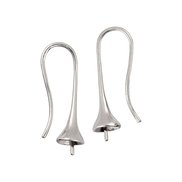 Швензы 10х28 мм, 10 шт (5х2 шт), №01 серебро, Zlatka FMK-H06