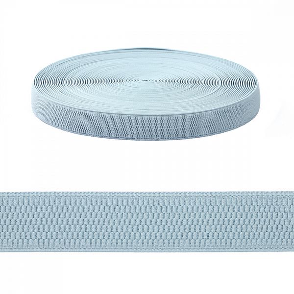 Резинка для подтяжек (помочная) 25.0 мм / 25 метров, Ультра S901 голубой