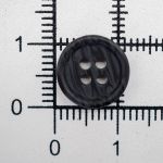 Пуговицы 4 прокола 18L (11мм), (Blk-02 черный), CN2732, 144 шт