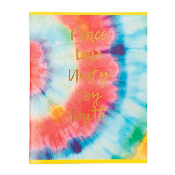 Тетрадь Тай-дай цветной A5 96 л. на скобе 60 г/м², 6 шт, клетка, SVT 961121 05 красно-голубой, Светоч