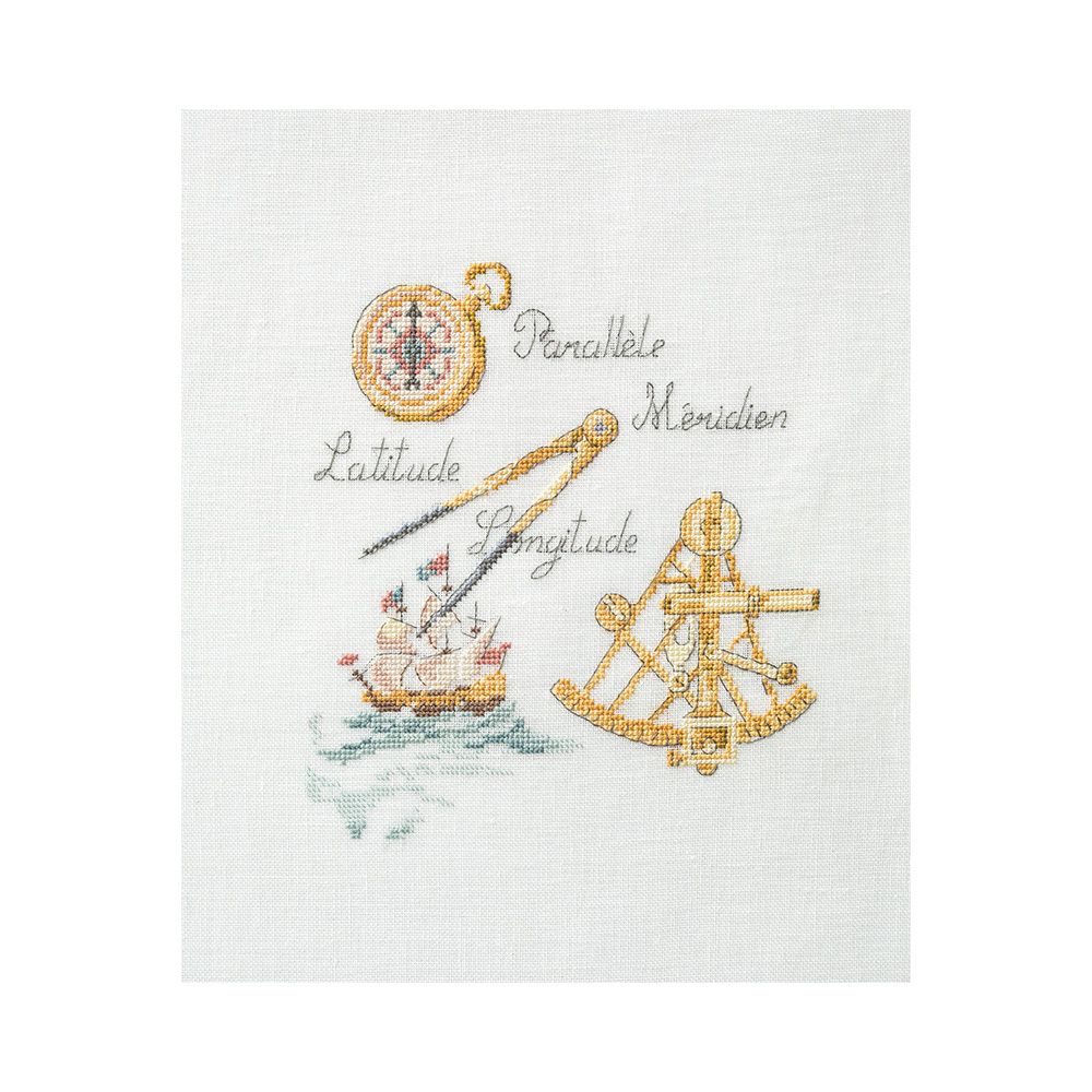 Книга. Французская вышивка крестом. Морские и летние сюжеты от Вероник Ажинер. 978-5-00141-240-3 99906385