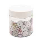 Украшения декоративные пуговицы деревянные Орнаменты №3, 15 мм, 100 шт