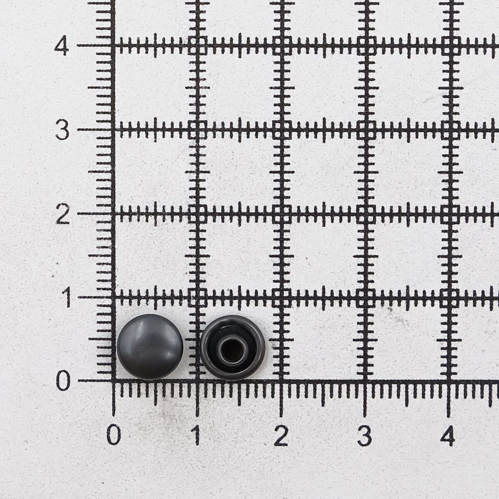 Хольнитены джинсовые ⌀8 мм, |БЕЗ ГВОЗДЯ|, BIG, черный, 100 шт