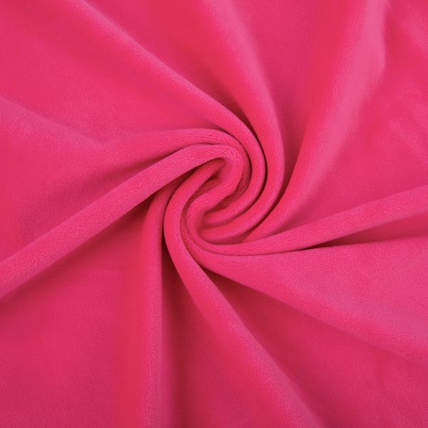 Микровелюр 312±5 г/м², 150х160±2 см, №009 ярко-розовый, Gamma MCVN