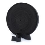 Резинка вязаная 30 мм, / 50 метров, черный, Gamma RV-30 BL