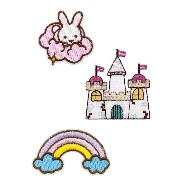 Термоаппликации Для девочки, 3 шт, Hobby&Pro