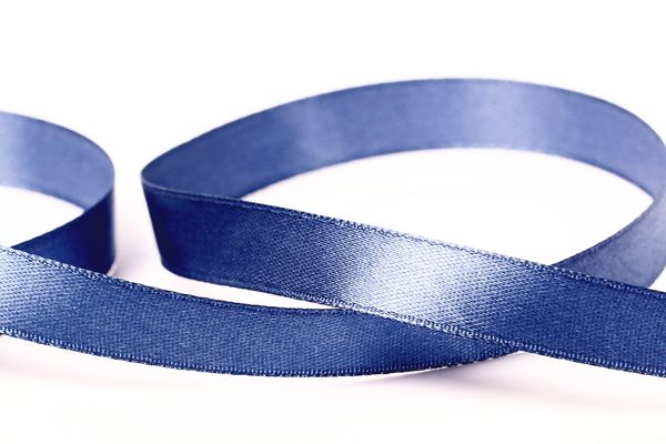 Лента атласная 1-сторонняя 12.0 мм / 33±2 метра, 136 св.синий, Gamma