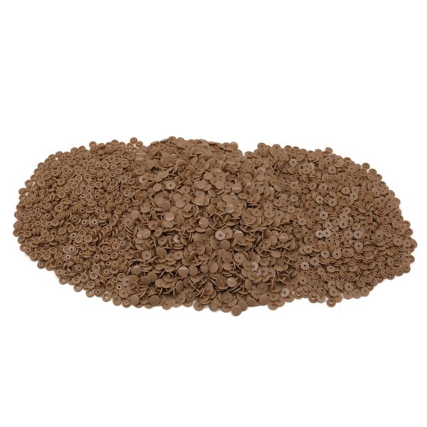 Кнопка рубашечная ⌀12,5/10мм пластик (≈1000 шт) New Star (294 капучино)