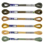 Мулине Gamma набор металлик, цв.03 Блеск софитов, 6 мотков по 8 метров