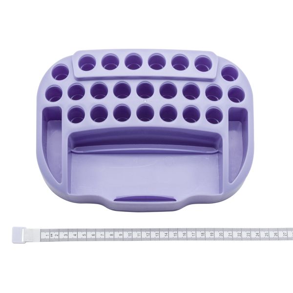 Органайзер для кистей, маркеров, карандашей настольный, 24х16,5х8,5см, 23589