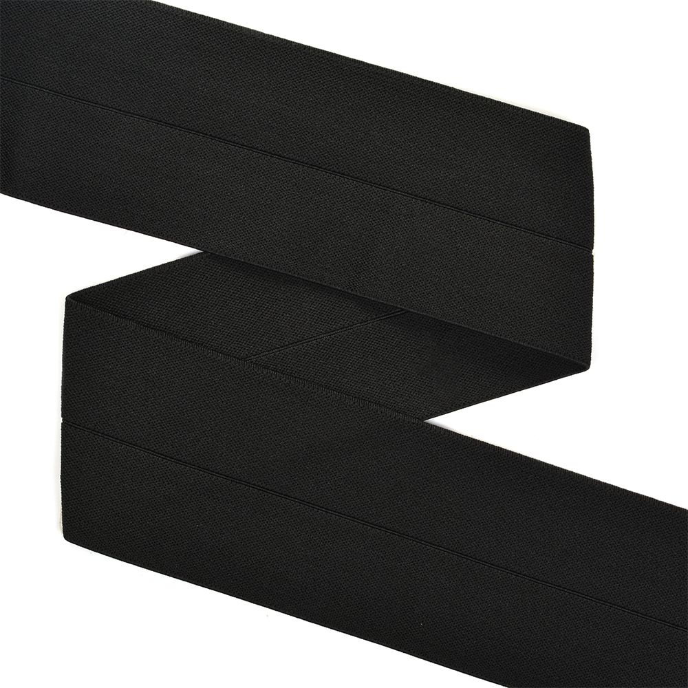 Резинка бельевая (окантовочная) матовая 60.0 мм / 25 метров, 04 черный