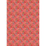 Ткань для пэчворка Peppy Грамотейка, рулон 112 см / 5 метров, ГР-07 цифры красный, Peppy