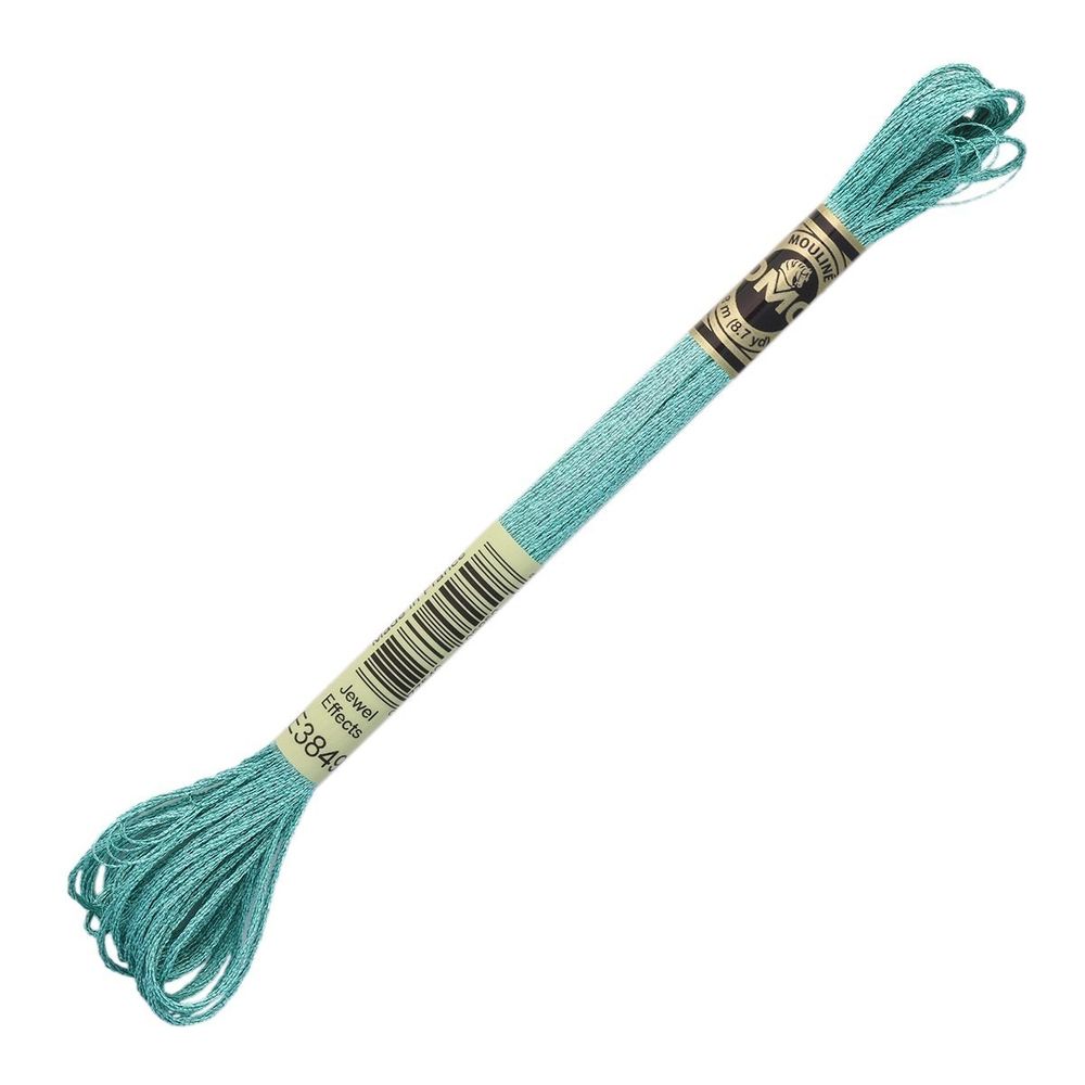 Мулине DMC 317, 8 м, мет. (E3849), 6 мотков по 8 метров