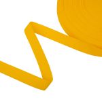 Стропа (ременная лента) 25 мм / 50 метров, толщ. 1.08 мм, [10 г/пог.м], 100% п/п, 1015 желтый, Gamma G-25 ЦВ