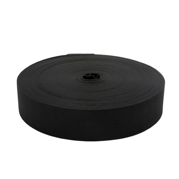 Резинка вязаная 35.0 мм / 25 метров, ТВ-35, черный