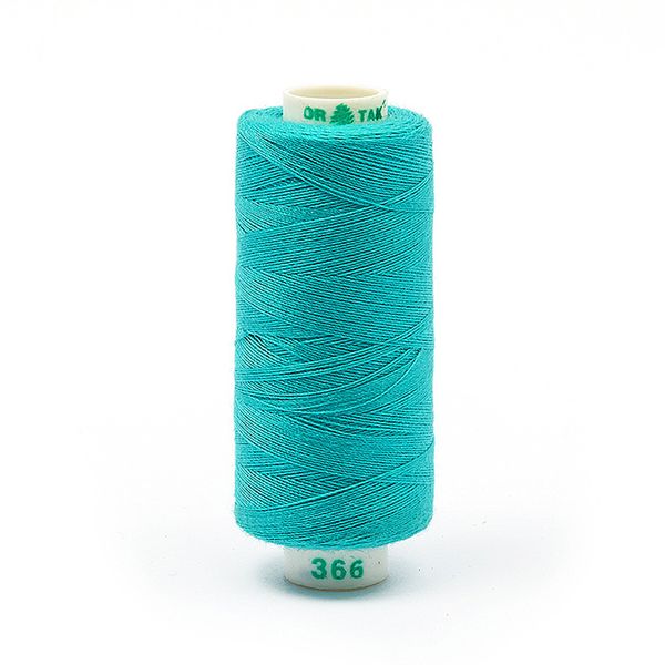 Нитки швейные бытовые Dor Tak 40/2, 366 м / 10 кат., 366 бирюзовый