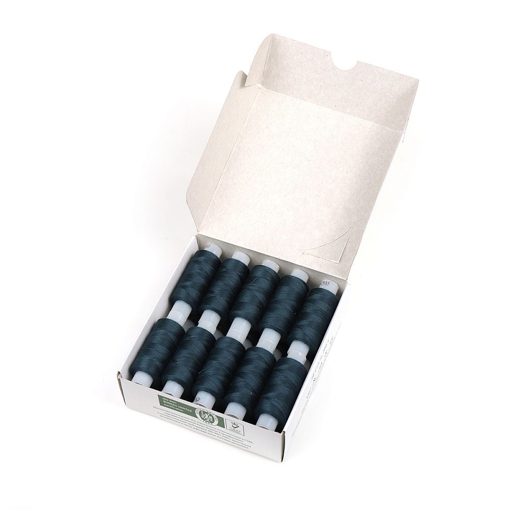 Нитки армированные ПНК им.Кирова 45ЛЛ, бытовые, 200 м / 20 кат., 6110 т.серый