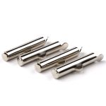 Концевик для бисерного полотна, 20 мм, 4 шт/упак, Astra&Craft (никель) 4AR2035