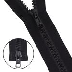 Молния трактор Arta Т6 (6 мм) 2 зам., разъем., 100 см, ОПТ. УП. 25 ШТ., 077 черный