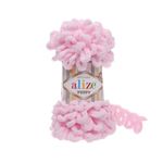 Пряжа Alize (Ализе) Puffy / уп.5 мот. по 100 г, 9м, 031 детский розовый