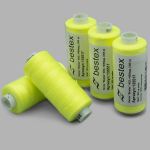 Нитки швейные бытовые Bestex 40/2, 365 м (400 ярд) / 10 кат., 303 неоновый салатовый