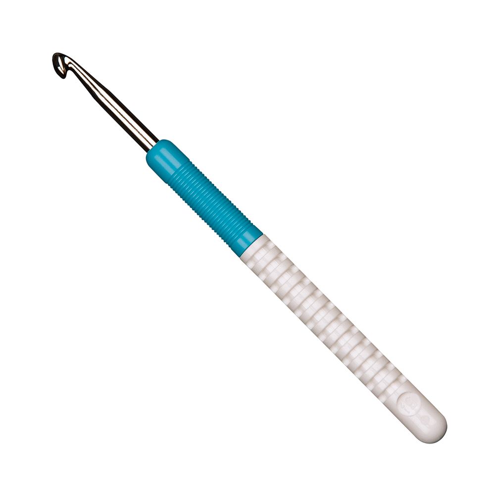 Крючок для вязания Addi ⌀5.5, 15 см, пластиковая ручка