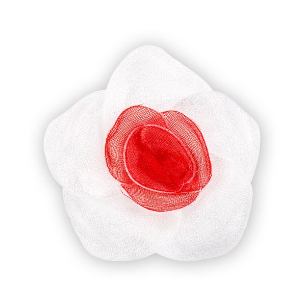 Цветок 5 лепестков, 5 шт, 30-06 бело-алый, Blitz 30