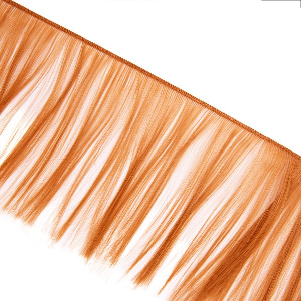 Трессы для кукол 15 см, 100 см, 25 г, 18 золотисто-медный, HobbyBe HAR-7