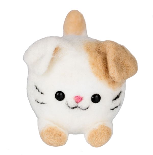 Набор для валяния Miadolla, Кошечка Варя, 6 см, WT-0204