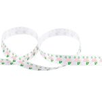 Лента атласная с рисунком 12.0 мм / 22.8 метров, G1/001 дет. коляска/белый, Gamma ALP-122