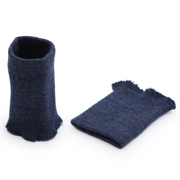 Манжеты трикотажные 7.0х9.0 см, 1 пара, тонкие 14кл. 1х1, 126/м джинсовый