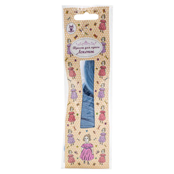 Трессы Элит локоны №38 4134, длина 38см, ширина 100 см, 1шт, 26469