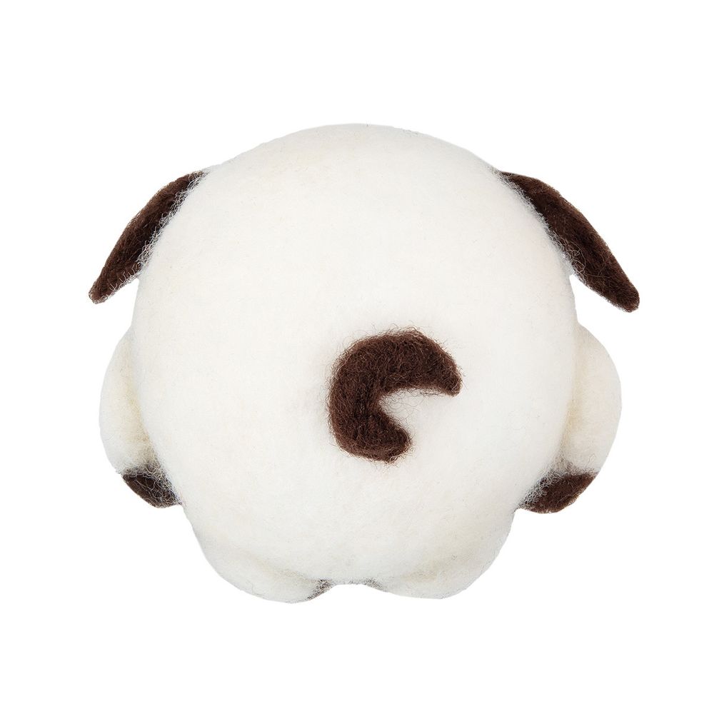 Набор для валяния Miadolla, Мопсик Спайк, 6 см, WT-0212