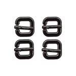 Пряжка мини С3201, 11х11мм, т.никель, уп, 4 шт /TOS/