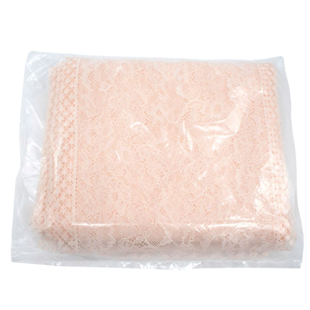 Кружево бельевое эластичное 240 мм / 10 м, телесный