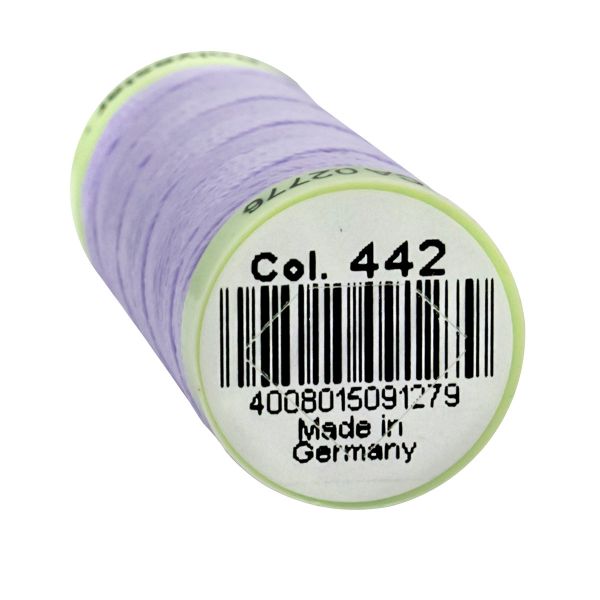 Нитки отделочные Gutermann Top Stitch, 30м, 442 бело-лавандовый, 5 катушек