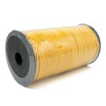 Резинка шляпная (шнур эластичный) ⌀3.0 мм / 100 метров, 0370-0300В, С056 желто-оранжевый