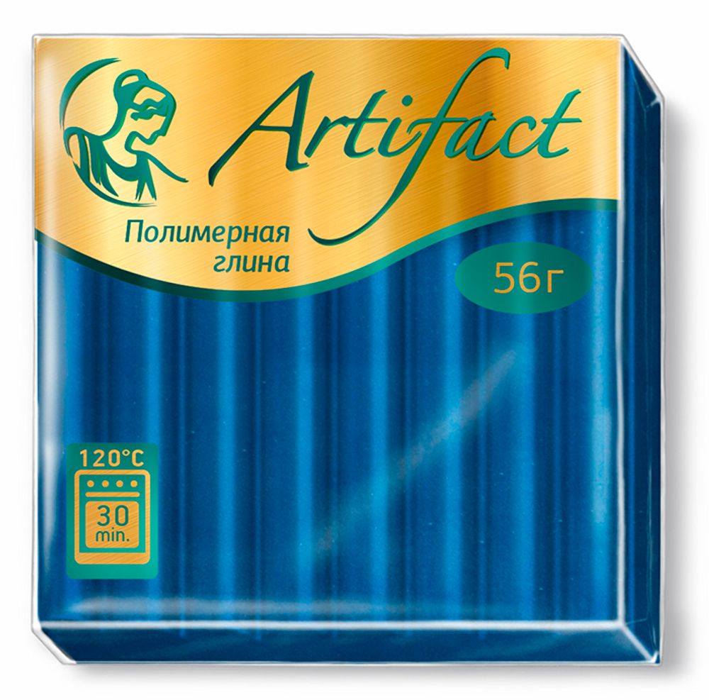 Полимерная глина Артефакт АФ.821363/7091 классический цв. Синий 56 г