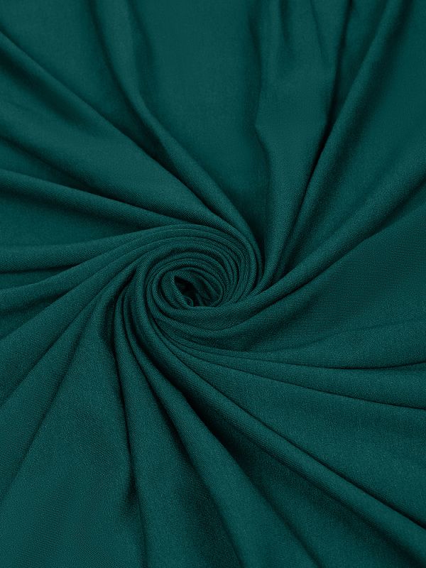 Вискоза трикотажная 210 г/м², 185 см / 1 метр, ШН-210955-10 цв.петроль (60982)