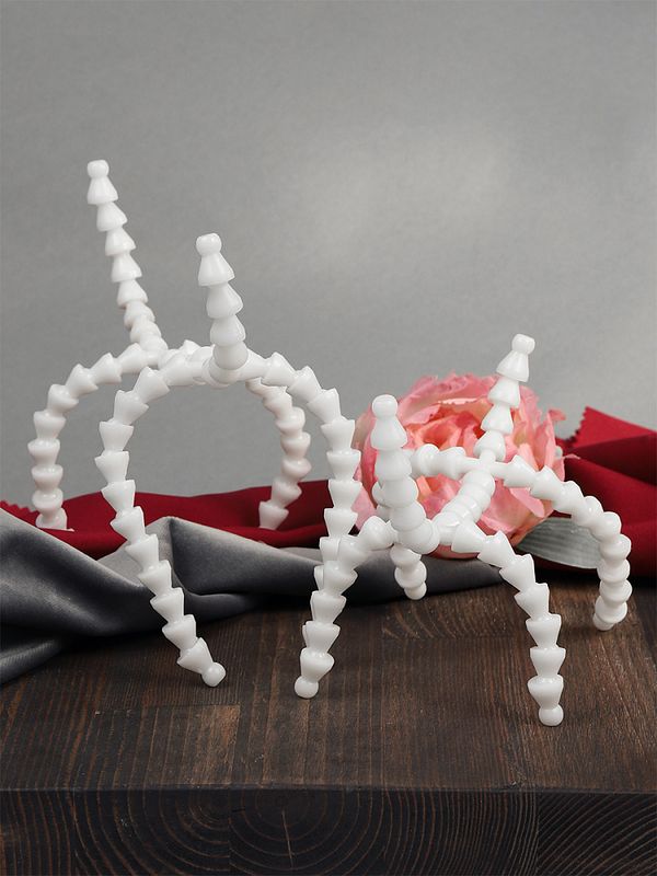 Скелет для игрушки с хвостом 32 см, передние лапы 10 звеньев 11см задние лапы 12 звеньев -13см