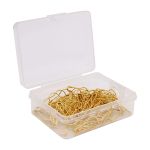 Булавки для этикеток в футляре, 100 шт, золото, Hobby&Pro