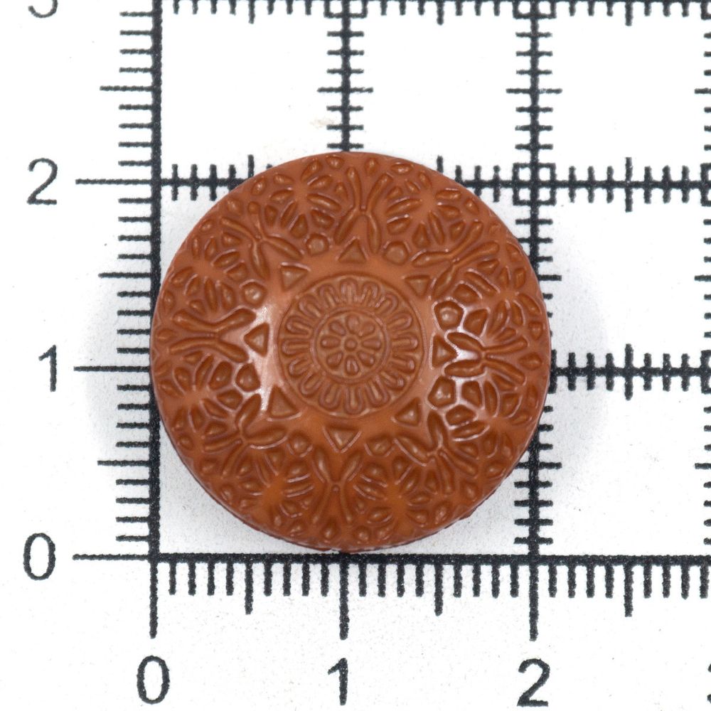 Пуговицы на ножке 22 мм (275 терракотовый), 36 шт