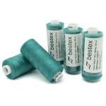 Нитки швейные бытовые Bestex 40/2, 365 м (400 ярд) / 10 кат., 120 ярко-бирюзовый