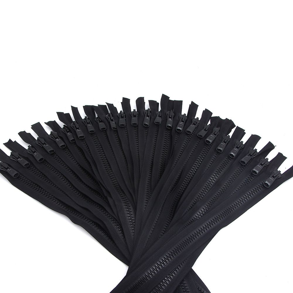 Молния трактор Arta Т8 (8 мм) 2 зам., разъем., 100 см, ОПТ. УП., 25 шт, 077 черный