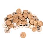 Пуговицы 4 прокола 26L=16 мм, пластик, col. C бежевый, 36 шт, CN2839