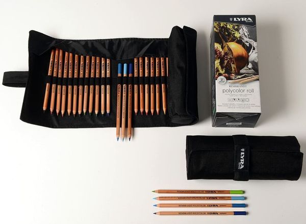 Набор цветных карандашей Polycolor в пенале заточенные 24 шт, Lyra L2004240