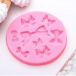 Молд 8,5х8,5х0,8 см, Бант