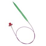 Набор съемных спиц для вязания 10см, 13 размеров (3мм-10мм), цв. ассорти, алюминий