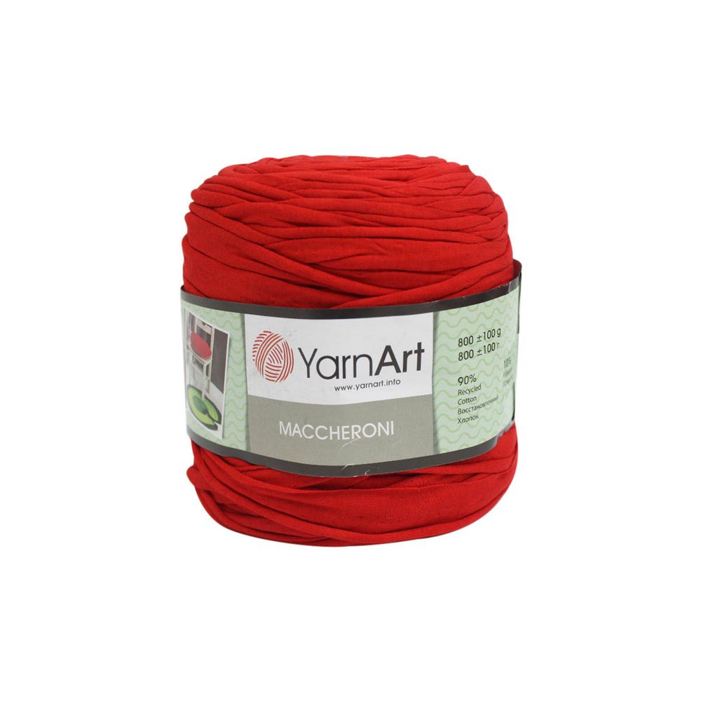 Пряжа YarnArt (ЯрнАрт) Maccheroni, 8х600г ± 100г, цв. 13 красный