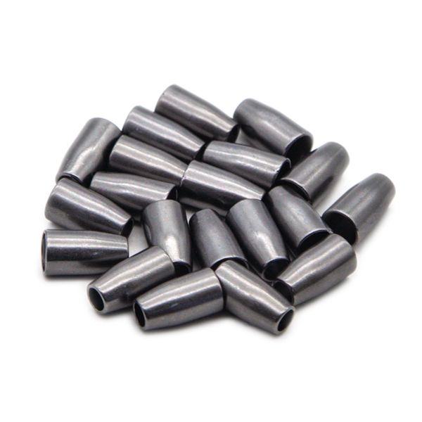 Наконечник для шнура металл колокол ⌀3,5/6,5 мм, 14х8 мм, мет. цв.чер.никель, 20 шт